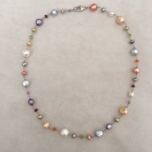 Honora Pearl Necklace Sterling Silver